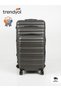 3-Piece Set of ABS Suitcases