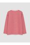 TWO MT SHOP QUALITY LCW Modest Pink 3-Stripe Comfortable & Relaxed Women's Sweatshirt Tunic - 2