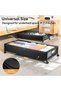 2Pcs Under Bed Storage Containers with Wheels, Extended Under Bed Shoe Storage Bins, Bedroom Storage - 7