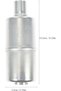 Small Engine Muffler Replacement for Lawn Mower Galvanized Exhaust Muffler Compatible with Briggs St - 7