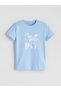 Two Mt Shop Quality Lcw Kids White Oval Collar Bowknot Printed Girls' T-Shirt 2-Pack - 5