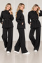 Modal Fabric Two-Piece Set with Ruched Waist and Side Pockets - 3