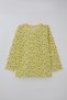 Girls' Pajama Set with Floral Print, Ages 4–8, Pistachio Green - 2