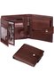 Genuine Leather Wallets for Men, Leather Multi-Functional RFID Blocking Wallet with 17 S