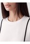 TWO MT SHOP QUALITY LCW EVERYDAY White Scuba Fabric Striped Standard & Regular Women's Sweatshirt Tu - 3