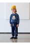 Mickey Mouse-Printed Striped Sweatsuit Set
