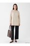 TWO MT SHOP QUALITY LCW EVERYDAY Gray Scuba Fabric Solid Loose & Oversized Women's Sweatshirt Tunic - 2