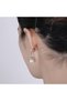 18K Gold Silicone Earring Backs, Secure Locking for Heavy Studs & Droopy Ears, Hypoallergenic Clear - 2
