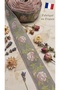 French Limited-Edition Special Series Floral Print Jacquard Ribbon - 35 mm - 3 Meters