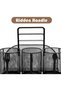Silverware Organizer Utensil Caddy - 4 Compartment Metal Cutlery Holder Flatware Storage Basket Fork - 3