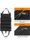 Super Roll Tool Roll,Multi-Purpose Roll Up Tool Bag, Wrench Roll,Canvas Tool Organizer Bucket,Car Fi - 4