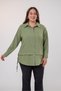 Women's Plus-Size Embellished Shirt - 2