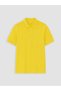 TWO MT SHOP QUALITY LCW Kids Yellow Polo Collar Girls' Piqué T-Shirt - 4