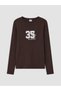Alita City Lcw Kids Brown Printed Girls' T-Shirt with a Difference - 3