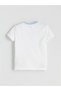 Two Mt Shop Quality Lcw Kids White Oval Collar Bowknot Printed Girls' T-Shirt 2-Pack - 4