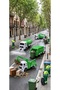 4-Piece Toy Truck Series: City Cleaning and Rescue Vehicles Set with Pick-Up and Drop-Off Feature - 3