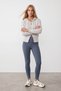 Women's smoked high-waisted stretchy leggings alc-x16041 - 3
