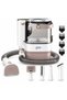 6-in-1 Pet Grooming Vacuum Kit, 3.2L Dog Hair Vacuum with 3 Suction Levels, Low Noise, 4-Stage Filtration, Electric Clipper, Deshedding Brush and Cleaning Tools for Dogs and Cats