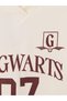 TWO MT SHOP QUALITY XSIDE Beige Harry Potter Printed Oversized Women's Sweatshirt - 6