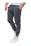Men's Jogger Pants with Cargo Pockets, 97% Cotton with Stretch Fabric, Elasticated Hem - 3