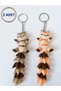 3D Keychains with Moving Figures—High-Quality Product, Set of 2