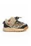 Pampili Black-Beige Velcro-Strap and Lace-Up Boys' Boots IH5MNC - 2