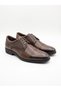 Classic Winter Genuine Leather Shoes with Ankle-Tie Design, Padded Toe, and Layered Design, Rubber Sole - 4