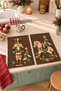 Wooden Nutcracker and Toy Horse Pattern Digitally Printed 2-Piece Kitchen Towel Set, 35x55 cm - 2