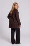 Mock Neck Tied Trench Coat - 2