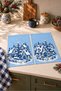 Snow Village Snowy Village Pattern Digitally Printed 2-Piece Kitchen Towel Set, 35x55 cm - 6
