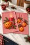 Orange Spice Digitally Printed 2-Piece Kitchen Towel Set with Orange and Candle Patterns, 35x55 cm - 8