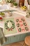 Olive Wreath: Digitally Printed 2-Piece Kitchen Towel Set with Olive Branch and Wreath Patterns, 35x55 cm - 4