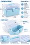 Top-Opening Hobby Storage Box with Organizer, 23x34x20 cm, DD051 - 3