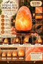Himalayan 4-5 Kg Natural Rock Salt Lamp with Wooden Base—Decorative Ambient Lamp - 3