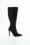 Vaghessa Lisa Women's Custom-Designed Suede Heeled Boots - 4