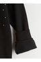LCW EVERYDAY Oversized Women's Thick Sweatshirt with Black Rhinestones, Featuring the ALITA CITY Touch - 6