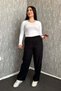Women's Plus-Size Wide-Leg Linen Pants