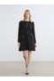 LCW Comfort Black Knit Dress, Featuring the ALITA CITY Touch