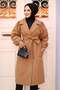 Camel Belted Trench Coat with Shoulder Detail and Pockets, HM2985 - 3
