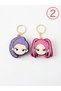 3D Keychains with Moving Figures—High-Quality Product, Set of 2