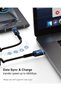 كابل USB إلى USB-C ملفوف للسيارة، شاحن هاتف سريع للسيارة من النوع C - 5