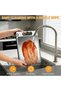 Stainless Steel Cutting Board for Kitchen, Scratch Resistant Mesh Design, Double Sided Chopping Boar - 6