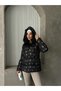 Women's Gilded Foil-Printed Puffer Coat 27003 - 5