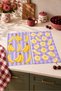 Set of 2 Digitally Printed Kitchen Towels with Banana Pattern, 35x55 cm - 4