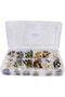 Latas Natural Small Size Stone Mini Crystal Trees (Set of12) with Different Gemstones for Good Luck Office and Home Decore Wealth Vastu Prosperity Decoration - 2