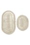 Bath Mat, 100% cotton, set of 2 (60x100 + 50x60) - 2
