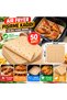 50 Pieces Air Fryer Baking Paper Disposable Air Fryer Non-Stick Oil Paper Perforated Model