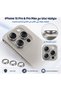 Tempered Glass Camera Lens Protector for iPhone 15 Pro & iPhone 15 Pro Max, Full Coverage Camera Cov - 6