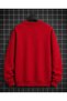 UNISEX Jaguar-Printed Crew Neck Winter Sweatshirt, Relaxed Fit, Long-Sleeved Top - 2