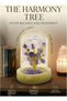 Latas Natural Amethyst Stone Tree in a Glass Dome with Wooden Base | Artificial Bonsai Feng Shui Money Tree & Good Luck for Home & Office 02 - 3